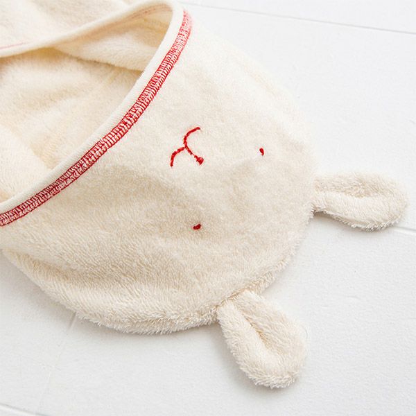 オーガニックコットン ベビー バスポンチョ