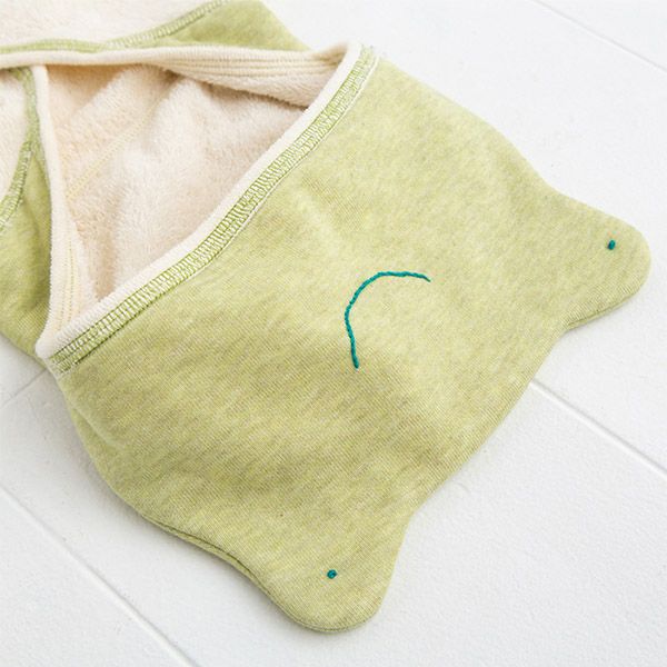 オーガニックコットン ベビー バスポンチョ