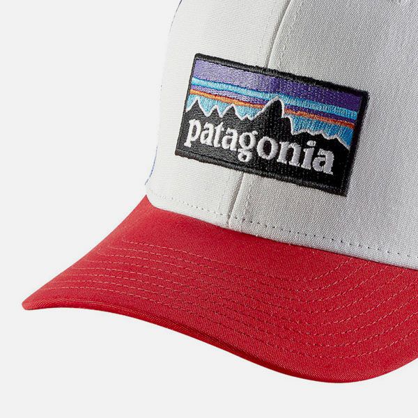 【SALE／40%OFF】オーガニックコットン キッズ・トラッカー・ハット P-6 Logo White