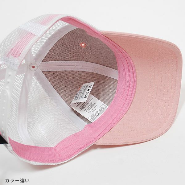 【SALE／40%OFF】オーガニックコットン キッズ・トラッカー・ハット P-6 Logo White