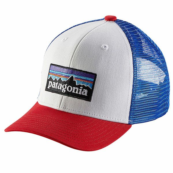 【SALE／40%OFF】オーガニックコットン キッズ・トラッカー・ハット P-6 Logo White