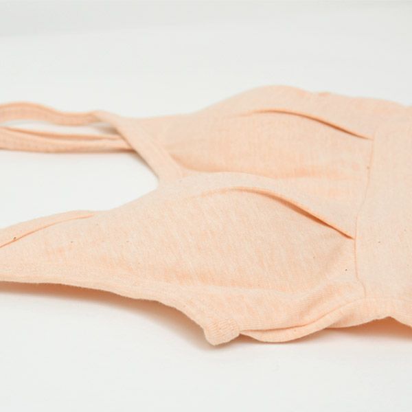 オーガニックコットン ベア天ブラキャミ