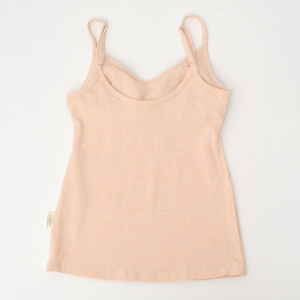 オーガニックコットン ベア天ブラキャミ