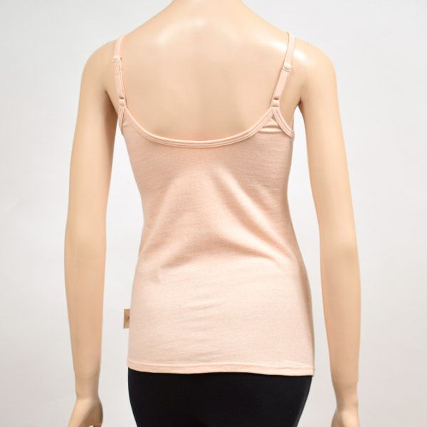 オーガニックコットン ベア天ブラキャミ