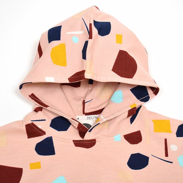 【SALE／40%OFF】オーガニックコットン キッズフーディー(半袖) ILO