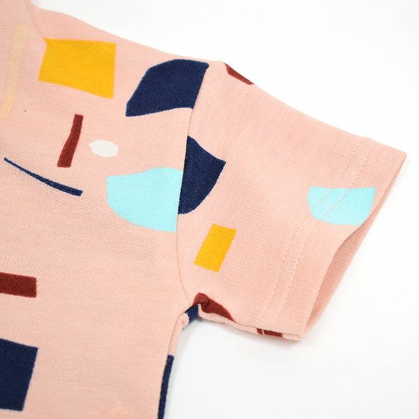 【SALE／40%OFF】オーガニックコットン キッズフーディー(半袖) ILO