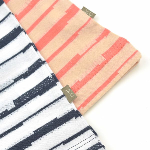 【SALE／40%OFF】オーガニックコットン ベビー 肩ボタン付きシャツ Syd（半袖）