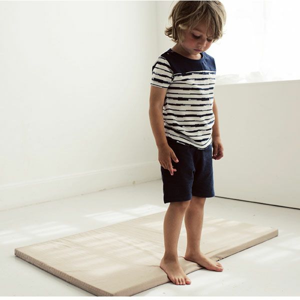 【SALE／40%OFF】オーガニックコットン ベビー 肩ボタン付きシャツ Syd（半袖）