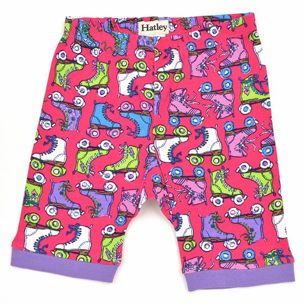 【SALE／40%OFF】オーガニックコットン キッズ パジャマ（半袖） Roller Girl