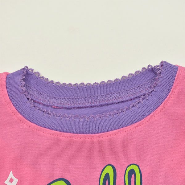 【SALE／40%OFF】オーガニックコットン キッズ パジャマ（半袖） Roller Girl