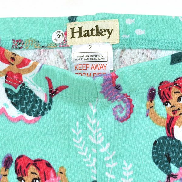 【SALE／40%OFF】オーガニックコットン キッズ アップリケパジャマ（キャミソール） Mermaid