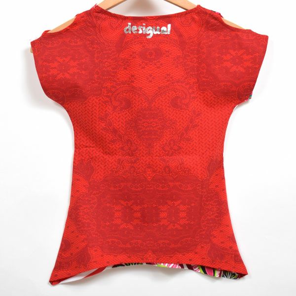 【SALE／40%OFF】オーガニックコットン ガールズフレンチスリーブシャツHamilton