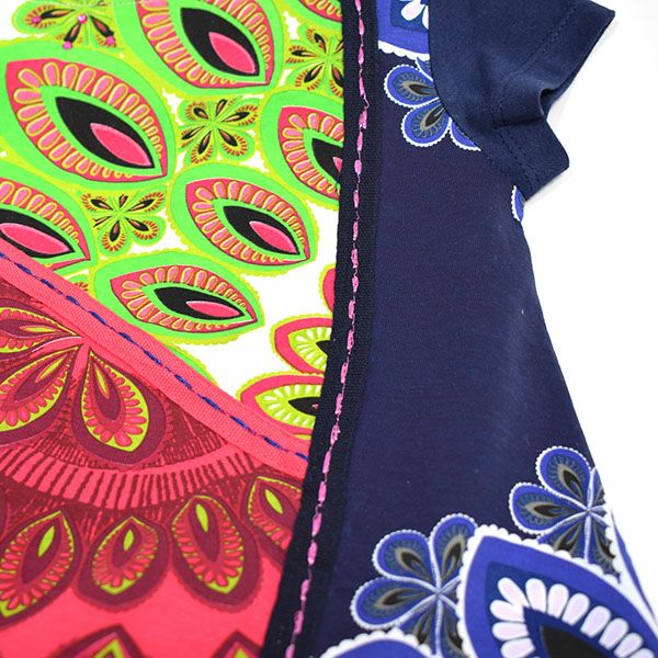 【SALE／40%OFF】オーガニックコットン ガールズシャツWinnipeg（2分袖）