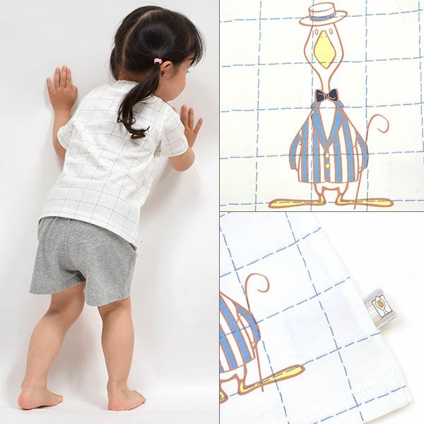 【SALE／40%OFF】オーガニックコットン ベビープリントTシャツ Anito（半袖）