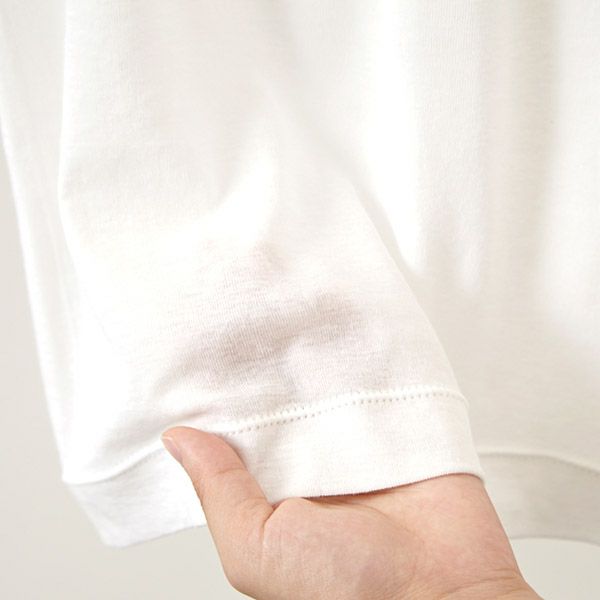 オーガニックコットン フロストフレンチスリーブ ホワイト M