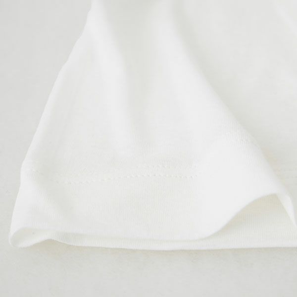 オーガニックコットン フロスト5分丈ボトム ホワイト M