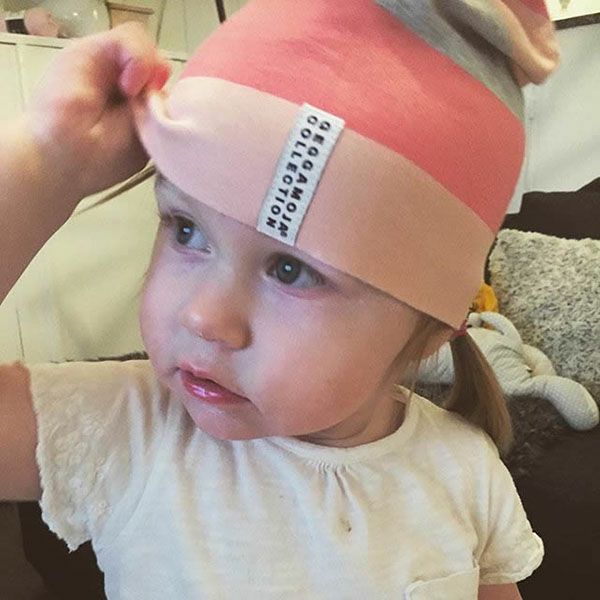 【SALE／50%OFF】オーガニックコットン ベビー ストライプキャップ