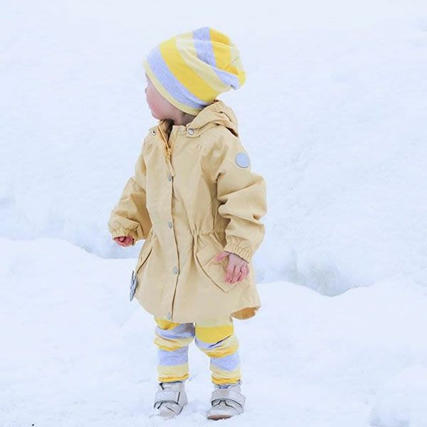 【SALE／50%OFF】オーガニックコットン ベビー ストライプキャップ