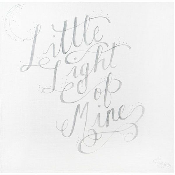 オーガニックコットン モスリンスワドルScarf Little Light