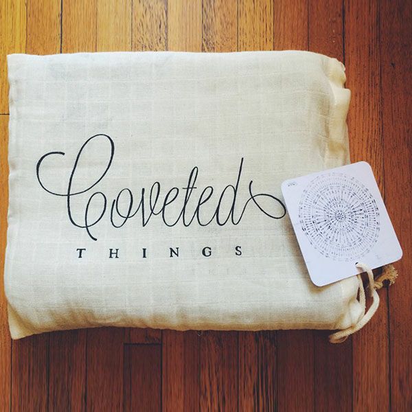 オーガニックコットン モスリンスワドルScarf Faded Arrows