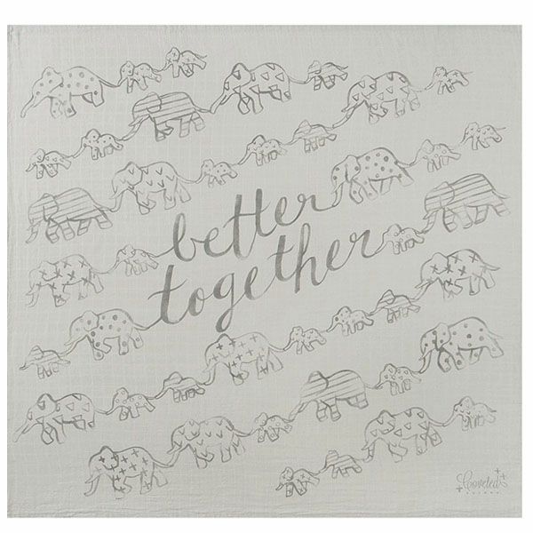 【SALE／50%OFF】 オーガニックコットン モスリンスワドルScarf Better Together