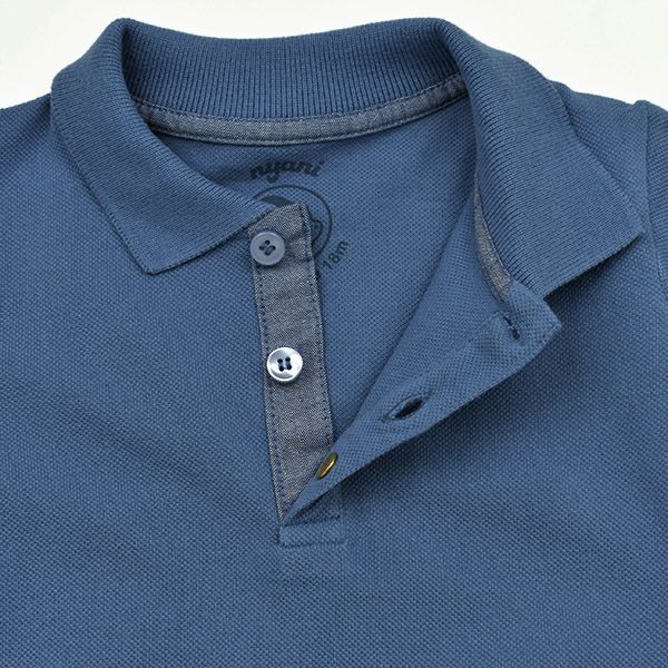 【SALE／40%OFF】オーガニックコットン ベビー ポロＴシャツ（半袖）ボーイズ