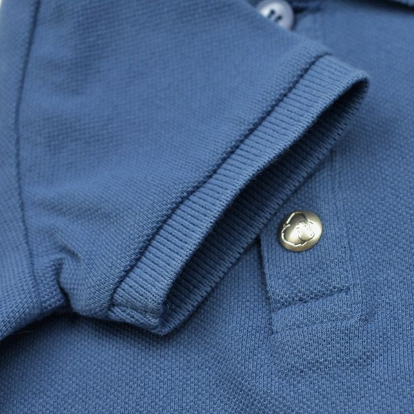 【SALE／40%OFF】オーガニックコットン ベビー ポロＴシャツ（半袖）ボーイズ