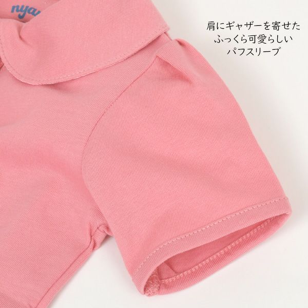 【SALE／40%OFF】オーガニックコットン ベビー ポロＴシャツ（半袖）ガールズ
