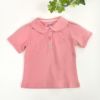【SALE／40%OFF】オーガニックコットン ベビー ポロＴシャツ（半袖）ガールズ