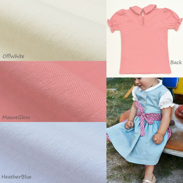 【SALE／40%OFF】オーガニックコットン ベビー ギャザースリーブシャツ（半袖）