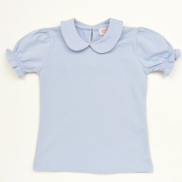 【SALE／40%OFF】オーガニックコットン ベビー ギャザースリーブシャツ（半袖）