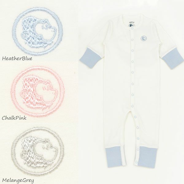 【SALE／40%OFF】オーガニックコットン ベビー カバーオール