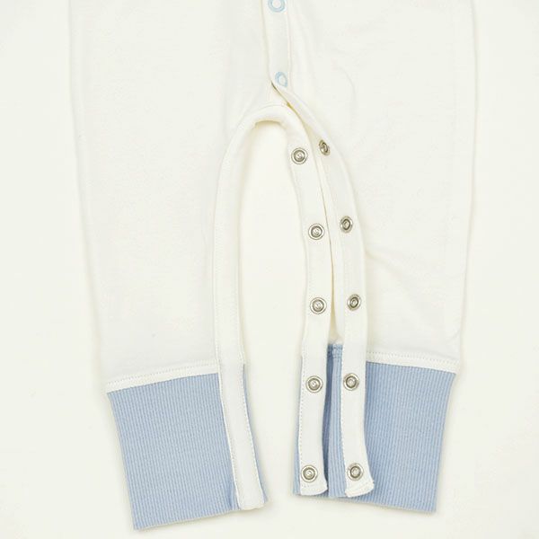 【SALE／40%OFF】オーガニックコットン ベビー カバーオール