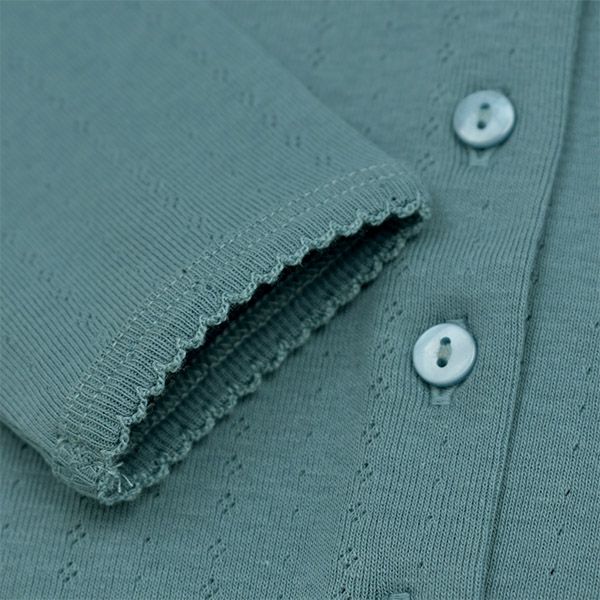 【SALE／40%OFF】オーガニックコットン キッズポインテルカーディガン（長袖）