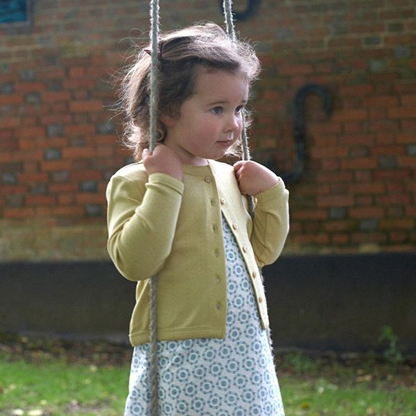 【SALE／40%OFF】オーガニックコットン キッズポインテルカーディガン（長袖）