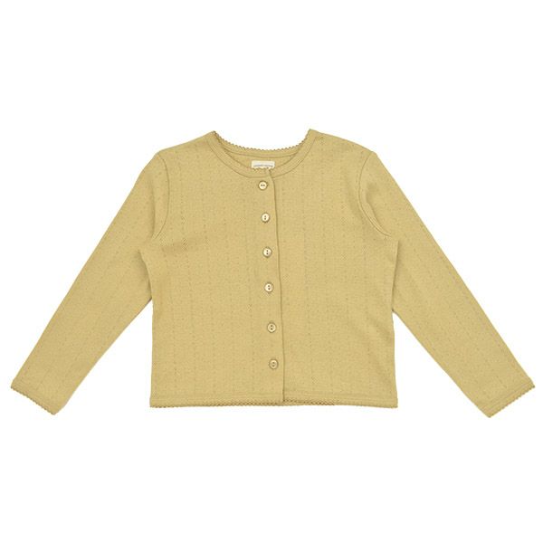 【SALE／40%OFF】オーガニックコットン キッズポインテルカーディガン（長袖）
