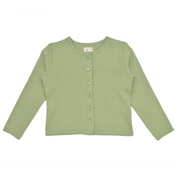 【SALE／40%OFF】オーガニックコットン キッズポインテルカーディガン（長袖）