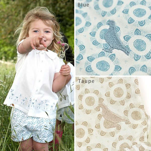 【SALE／40%OFF】オーガニックコットン キッズショートパンツ Flower