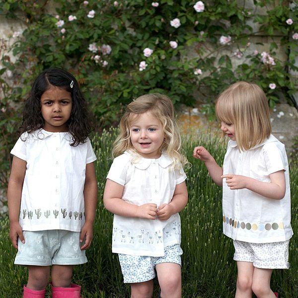 【SALE／40%OFF】オーガニックコットン キッズショートパンツ Flower