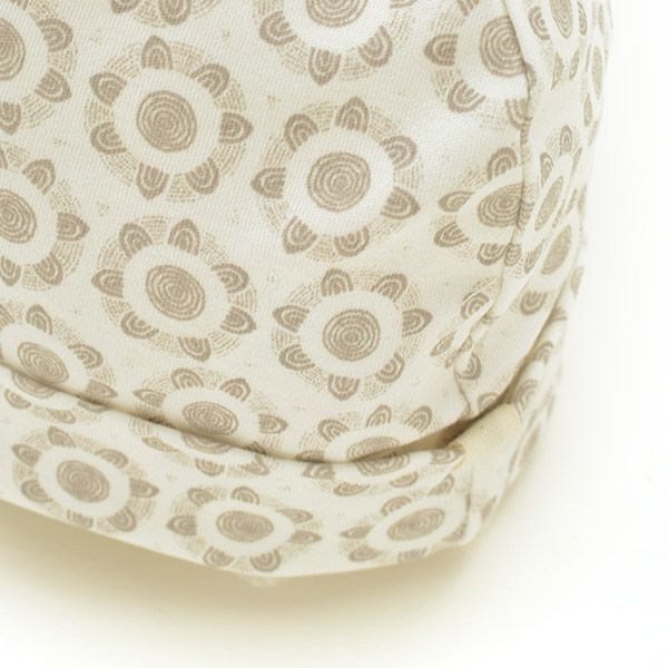 【SALE／40%OFF】オーガニックコットン ベビー結び帽 Flower