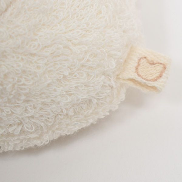 【SALE／40%OFF】オーガニックコットン くまのぬいぐるみフェイスポーチ