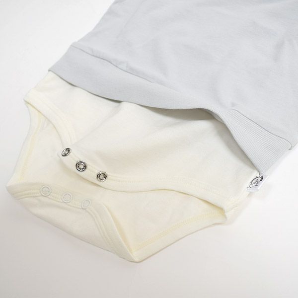 【SALE／50%OFF】オーガニックコットン ベビーロンパース（半袖）Lovingly Layered