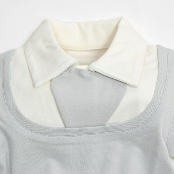 【SALE／50%OFF】オーガニックコットン ベビーロンパース（半袖）Lovingly Layered