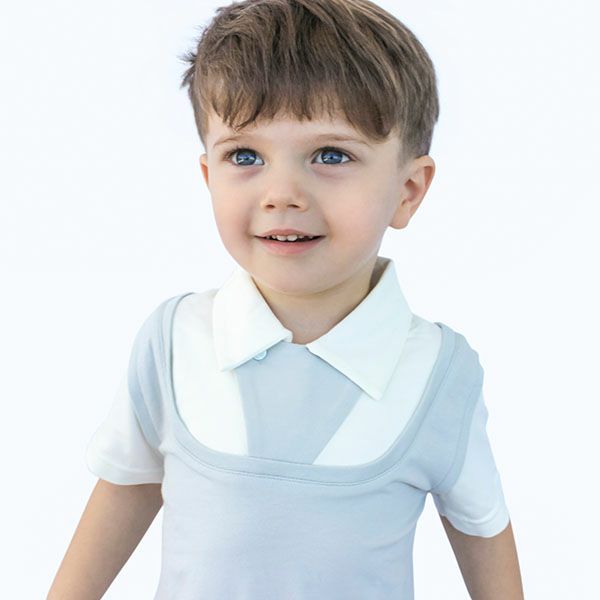 【SALE／50%OFF】オーガニックコットン ベビーロンパース（半袖）Lovingly Layered