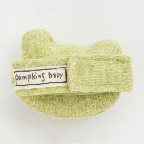 オーガニックコットン かえる リストガラガラ