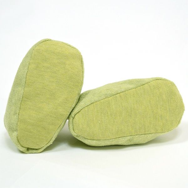 オーガニックコットン かえる ブーティ