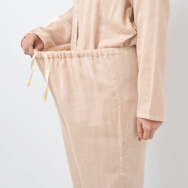 オーガニックコットン ダブルガーゼパジャマ パンツ