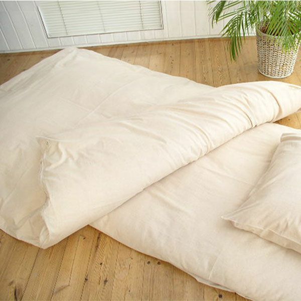 オーガニックコットン 平織り掛ふとんカバー シングル