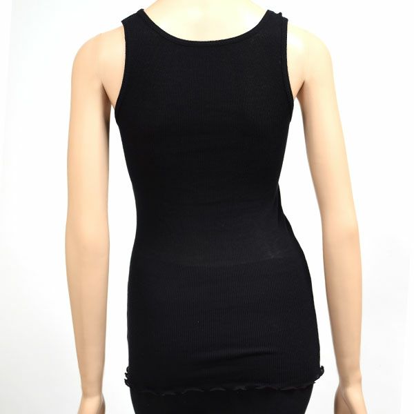 オーガニックコットン ブラタンク ブラック M～L