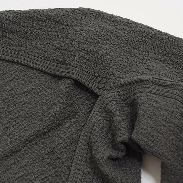 オーガニックコットン 五倍子染めアームカバーストール ナチュラルブラック